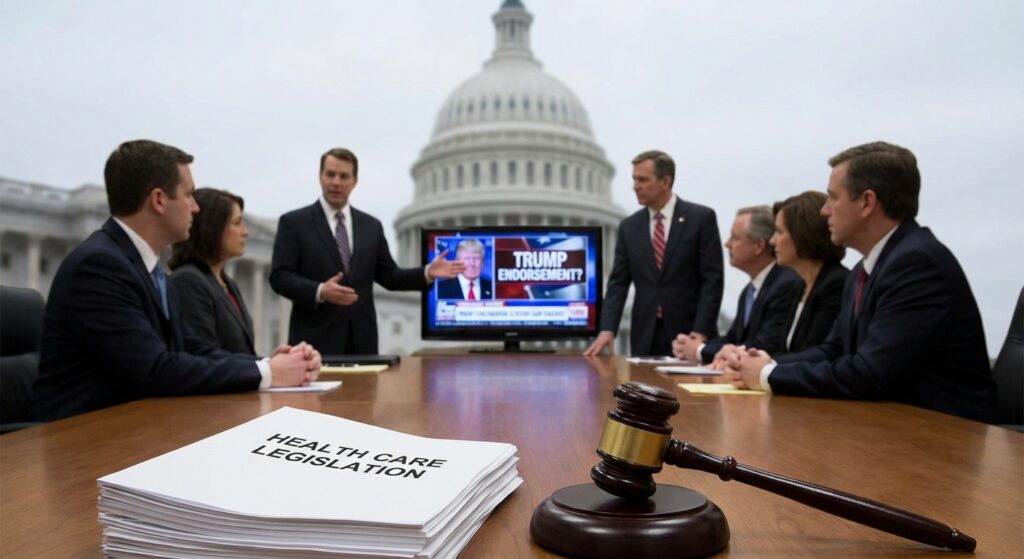 "Capitol Agenda: Health Deal Hinges on Trump Influence and Congressional Dynamics