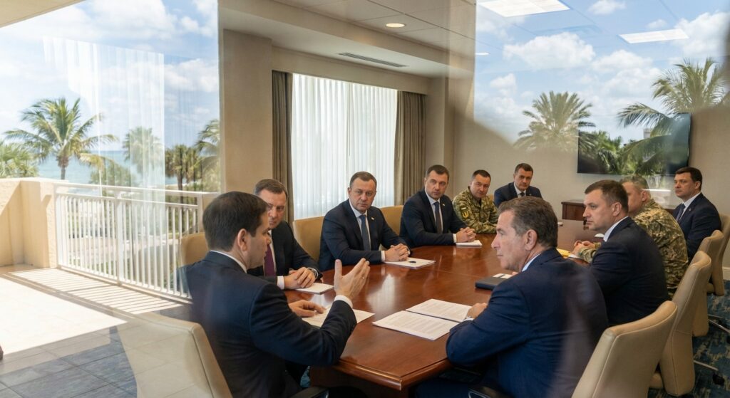 Rubio and Witkoff Meet Ukraine Negotiators in Florida Amid Trump’s Push to Broker Peace Deal